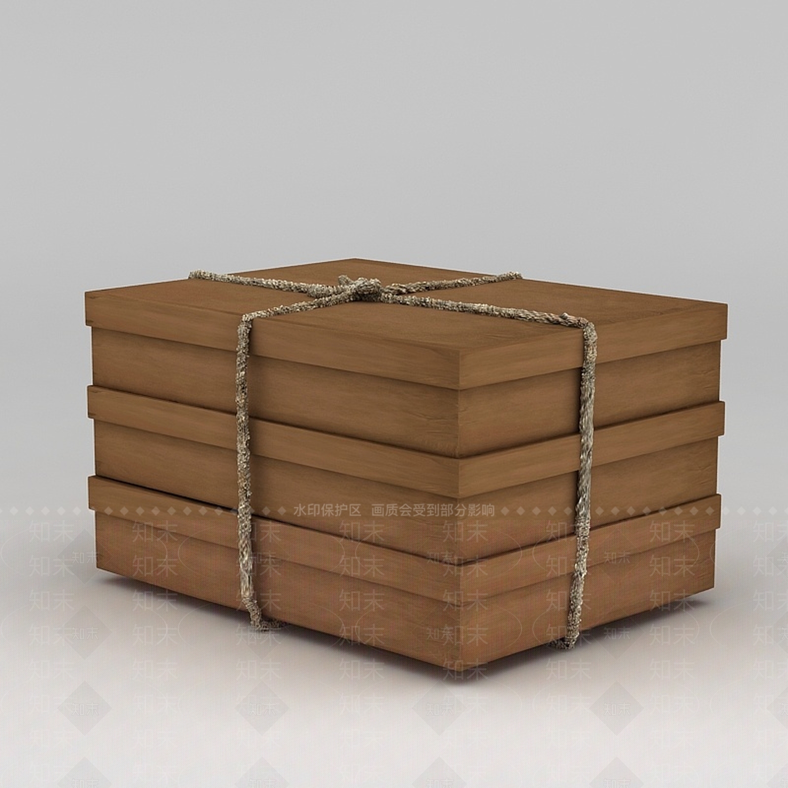 现代生活用品纸盒子3D模型下载【ID:1200171843】