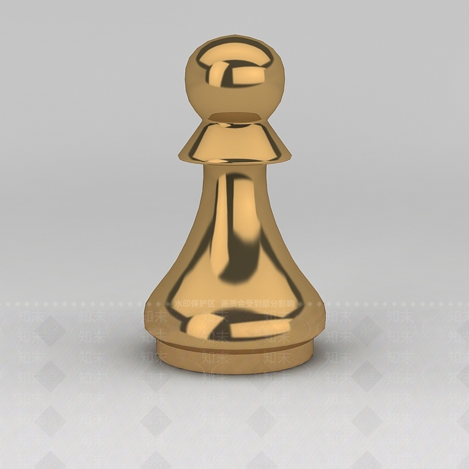 现代金属摆件3D模型下载【ID:1200172009】