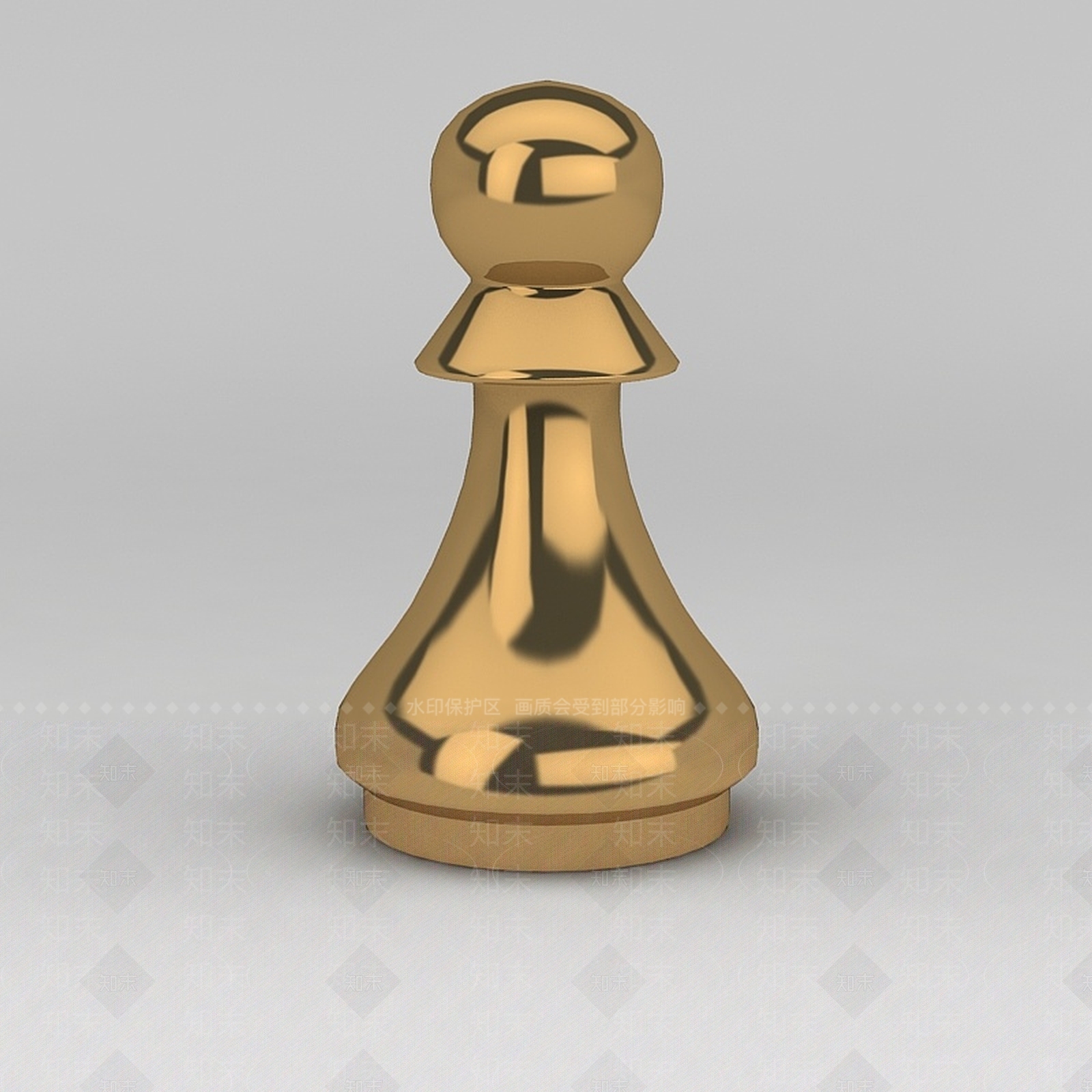 现代金属摆件3D模型下载【ID:1200172009】