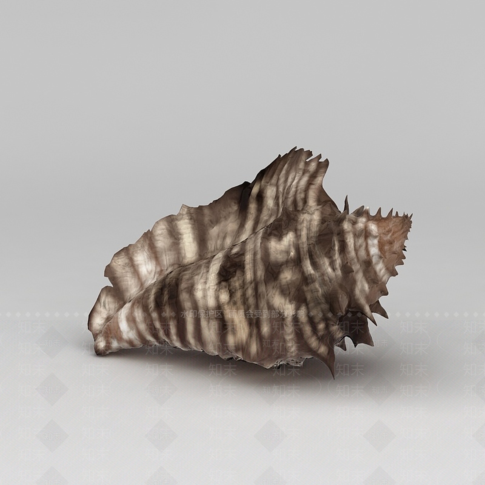 现代海螺饰品3D模型下载【ID:1200173080】