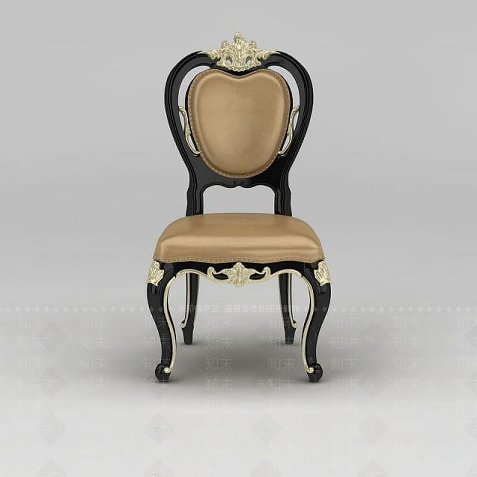 现代欧式餐椅3D模型下载【ID:1200173085】