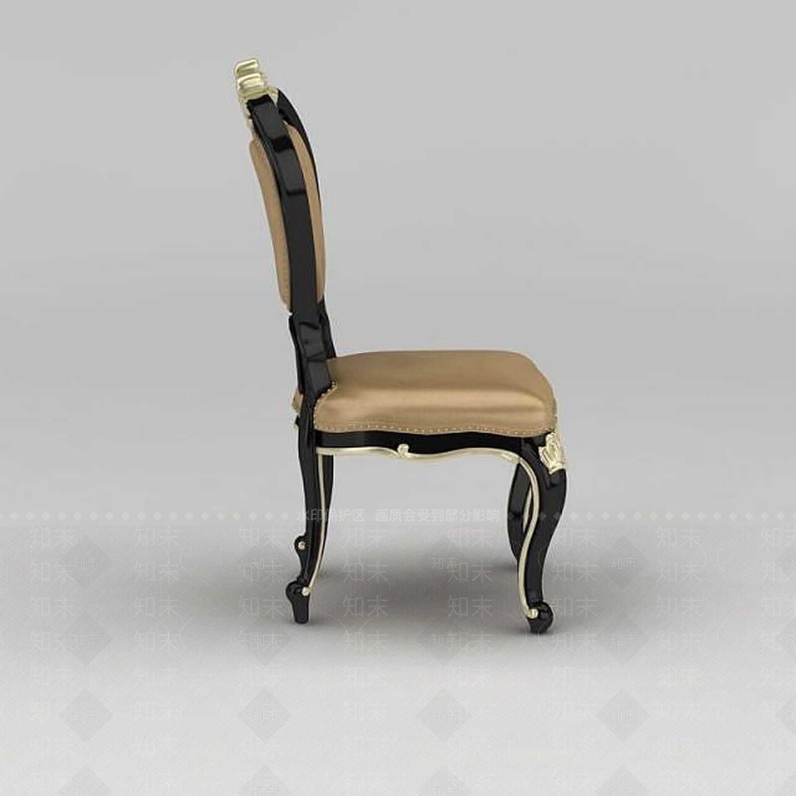 现代欧式餐椅3D模型下载【ID:1200173085】