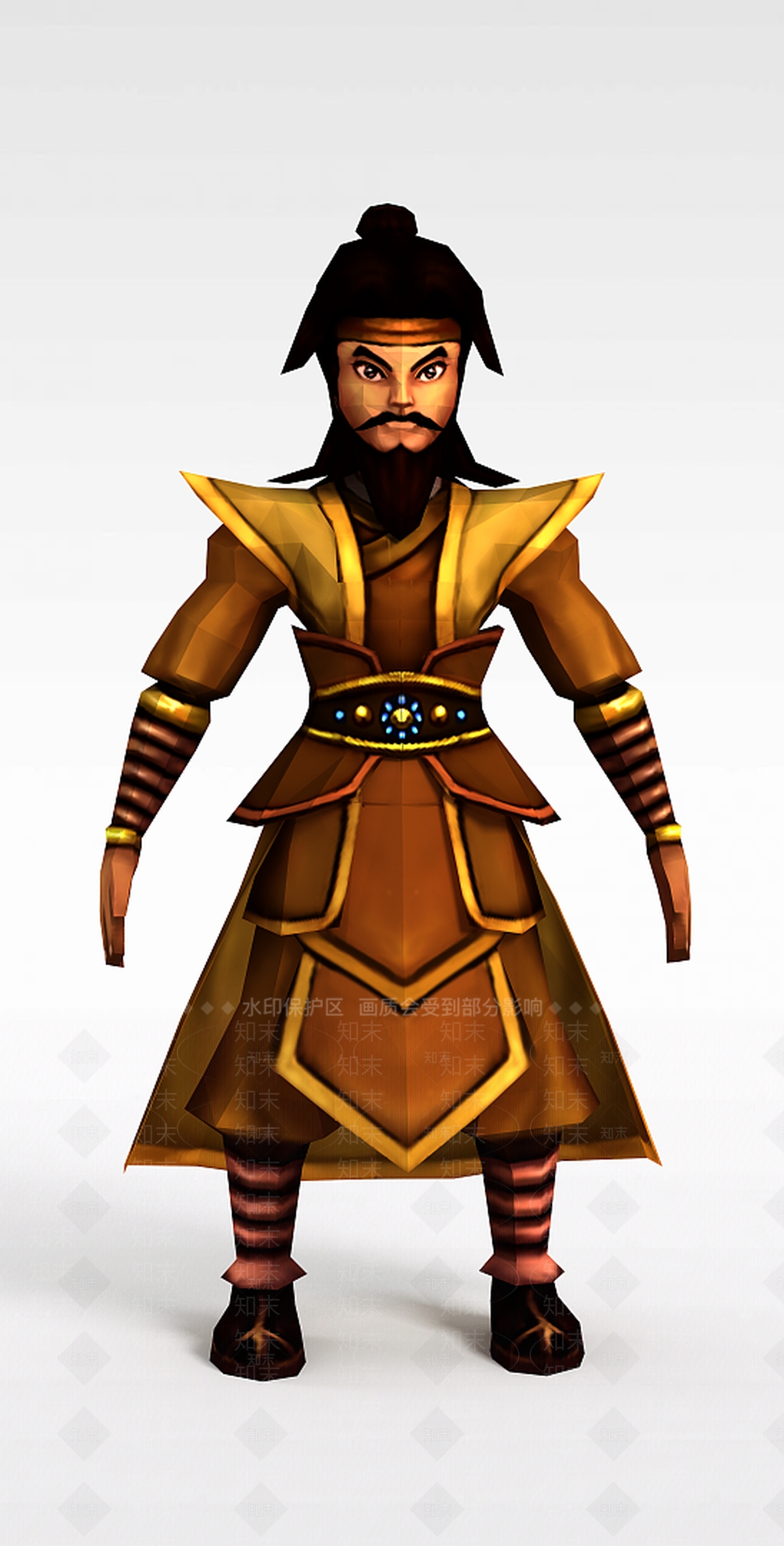 现代Q版小鱼儿与花无缺游戏人物男人3D模型下载【ID:1200173108】