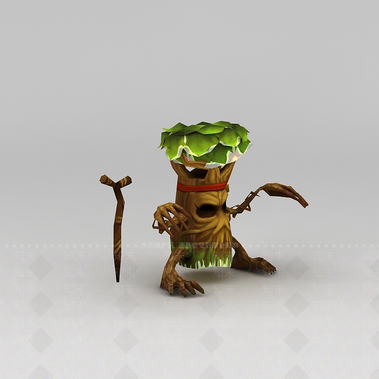 现代Q版小鱼儿与花无缺游戏角色怪物3D模型下载【ID:1200173285】