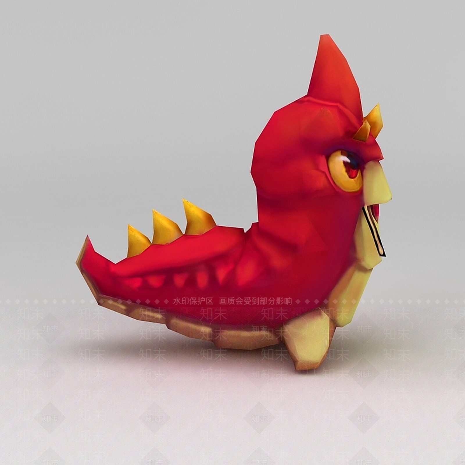 现代Q版小鱼儿与花无缺游戏角色怪物3D模型下载【ID:1200173289】