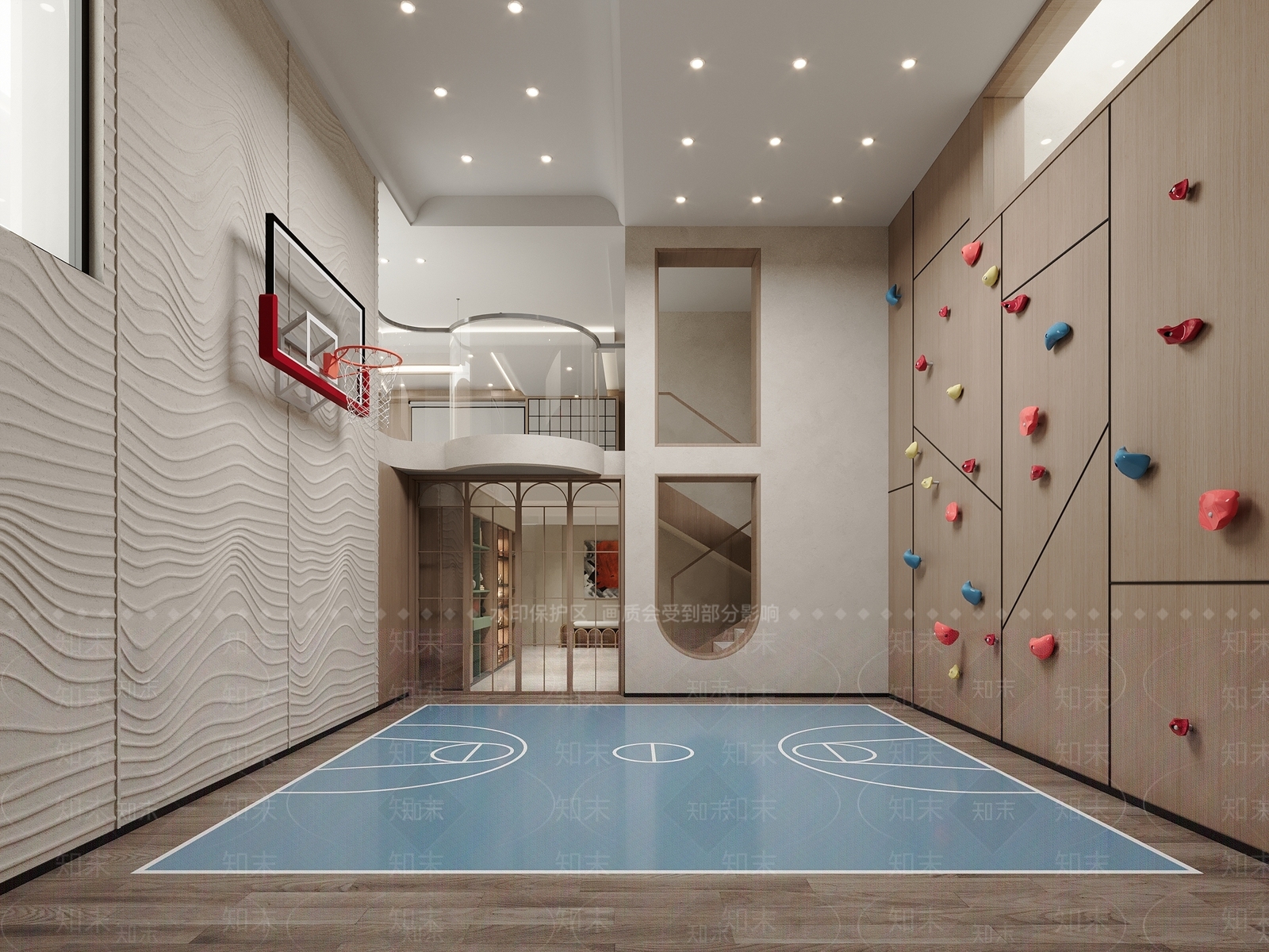 现代儿童娱乐室3D模型下载【ID:1200173928】