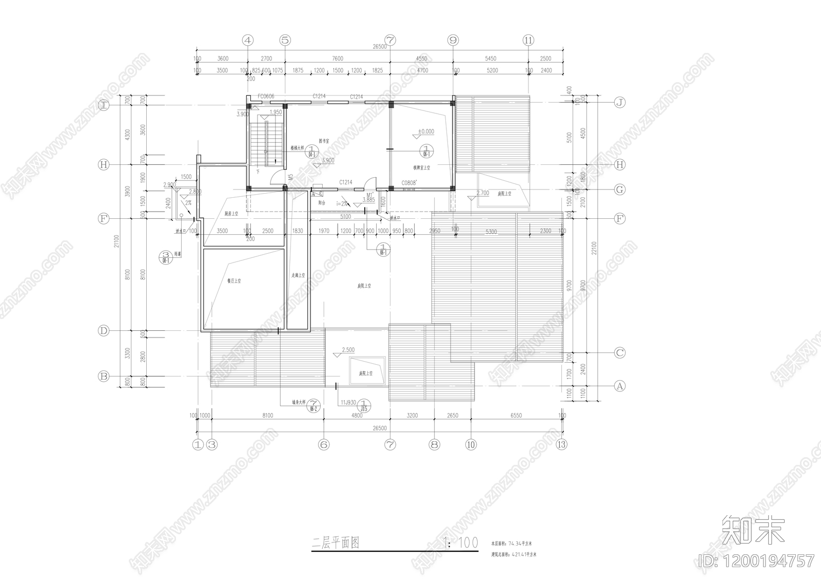 现代其他商业建筑施工图下载【ID:1200194757】