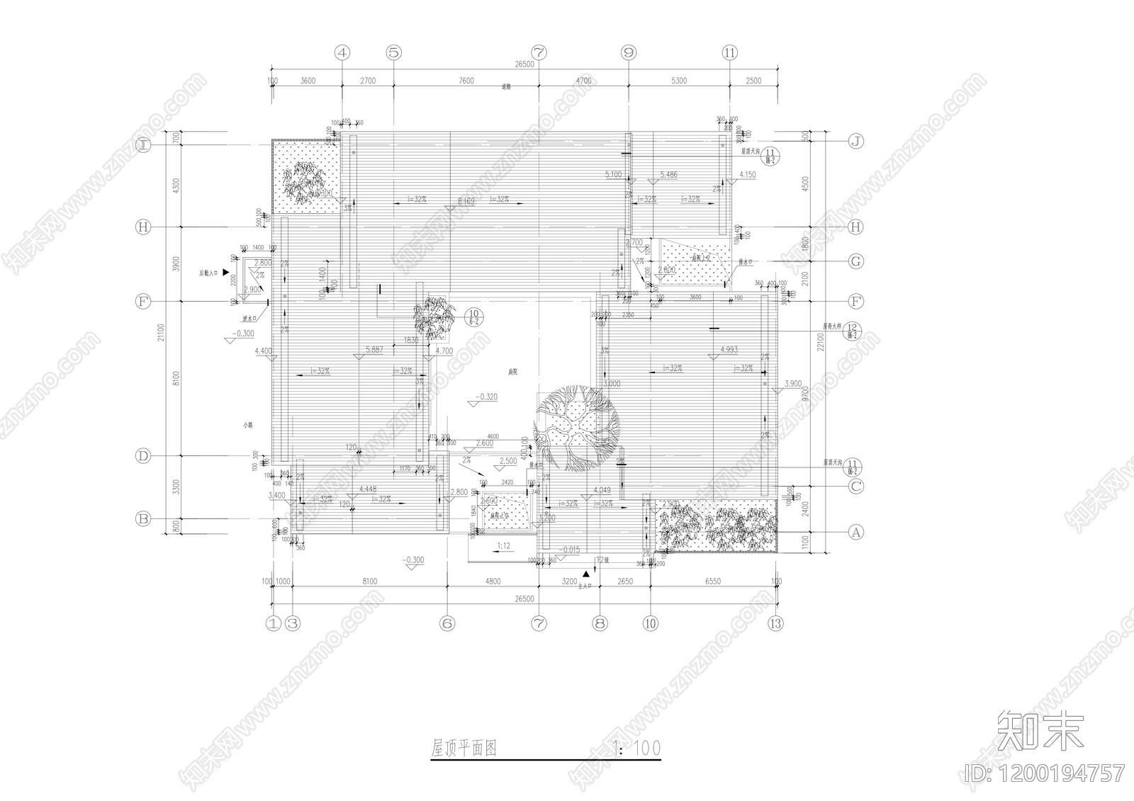 现代其他商业建筑cad施工图下载【ID:1200194757】