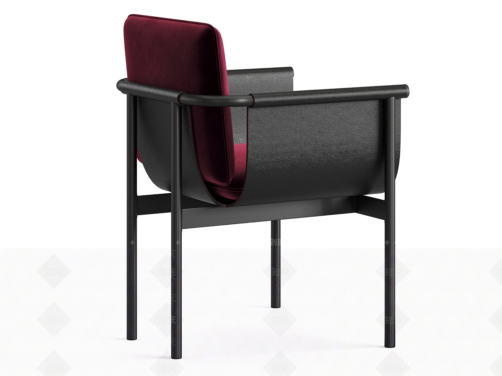 现代轻奢餐椅SU模型下载【ID:1200199497】