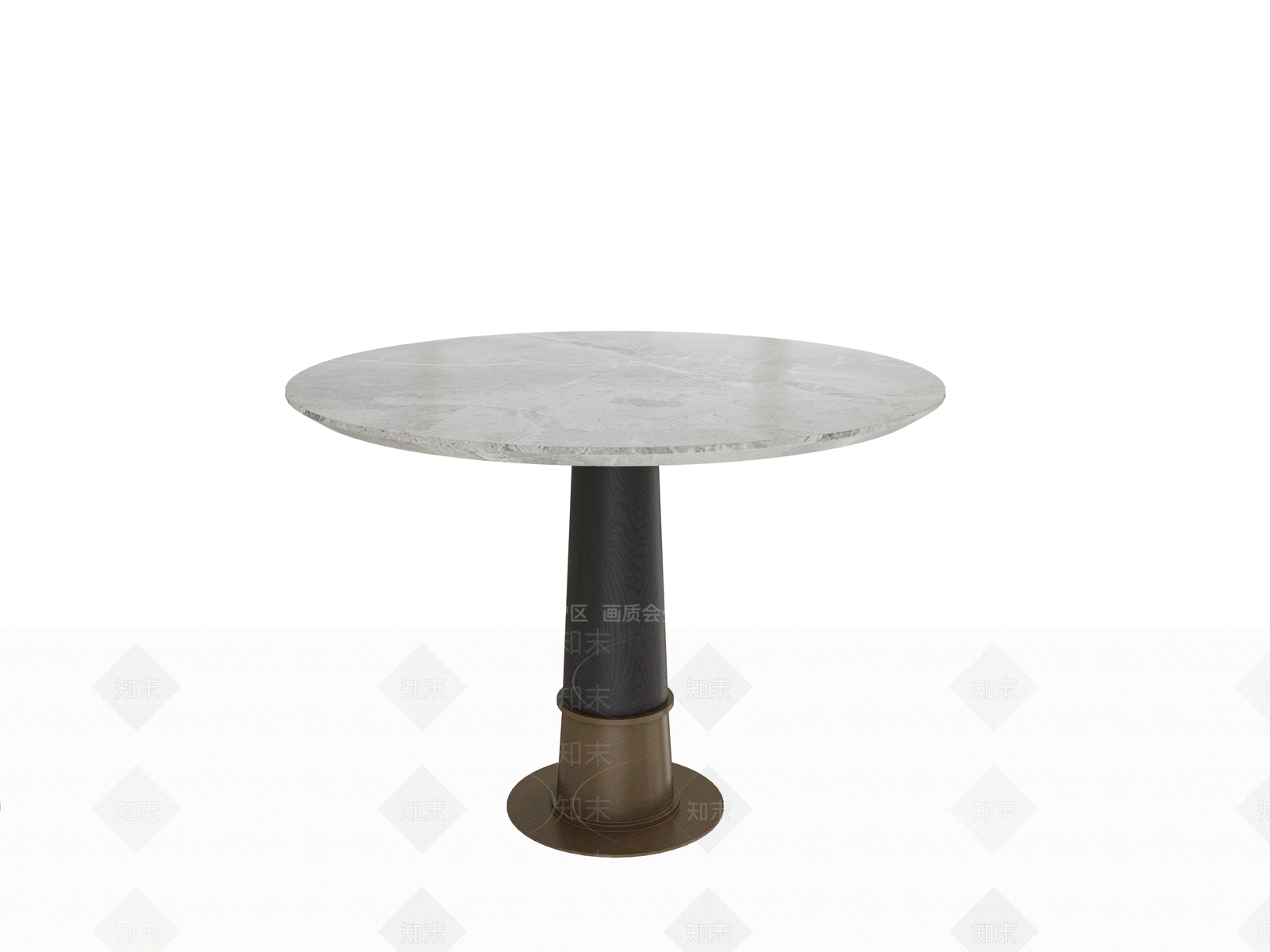 现代简约餐桌SU模型下载【ID:1200200050】