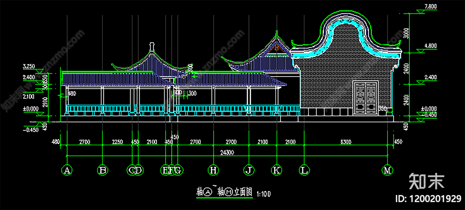 其他古建筑施工图下载【ID:1200201929】