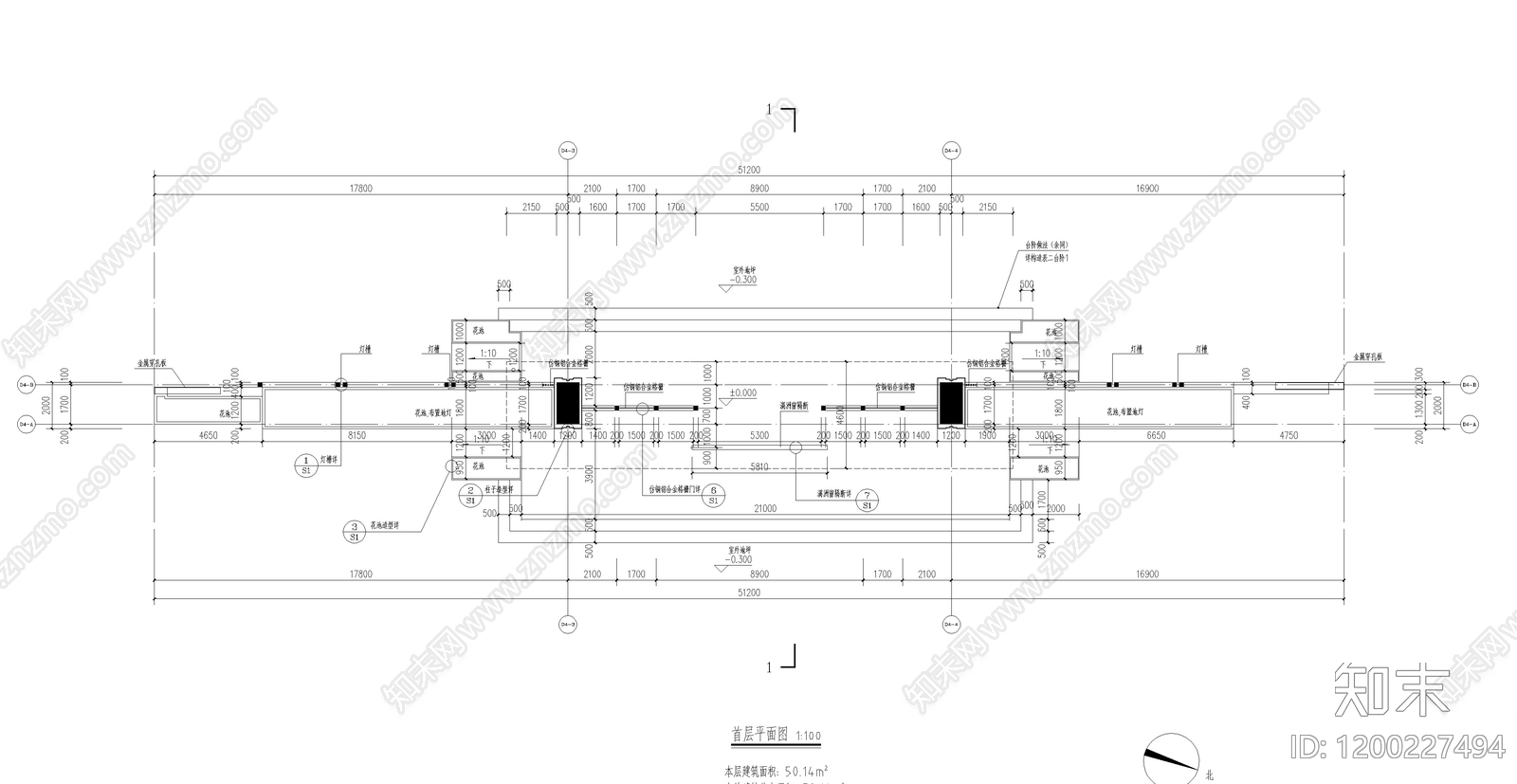 现代其他建筑施工图下载【ID:1200227494】