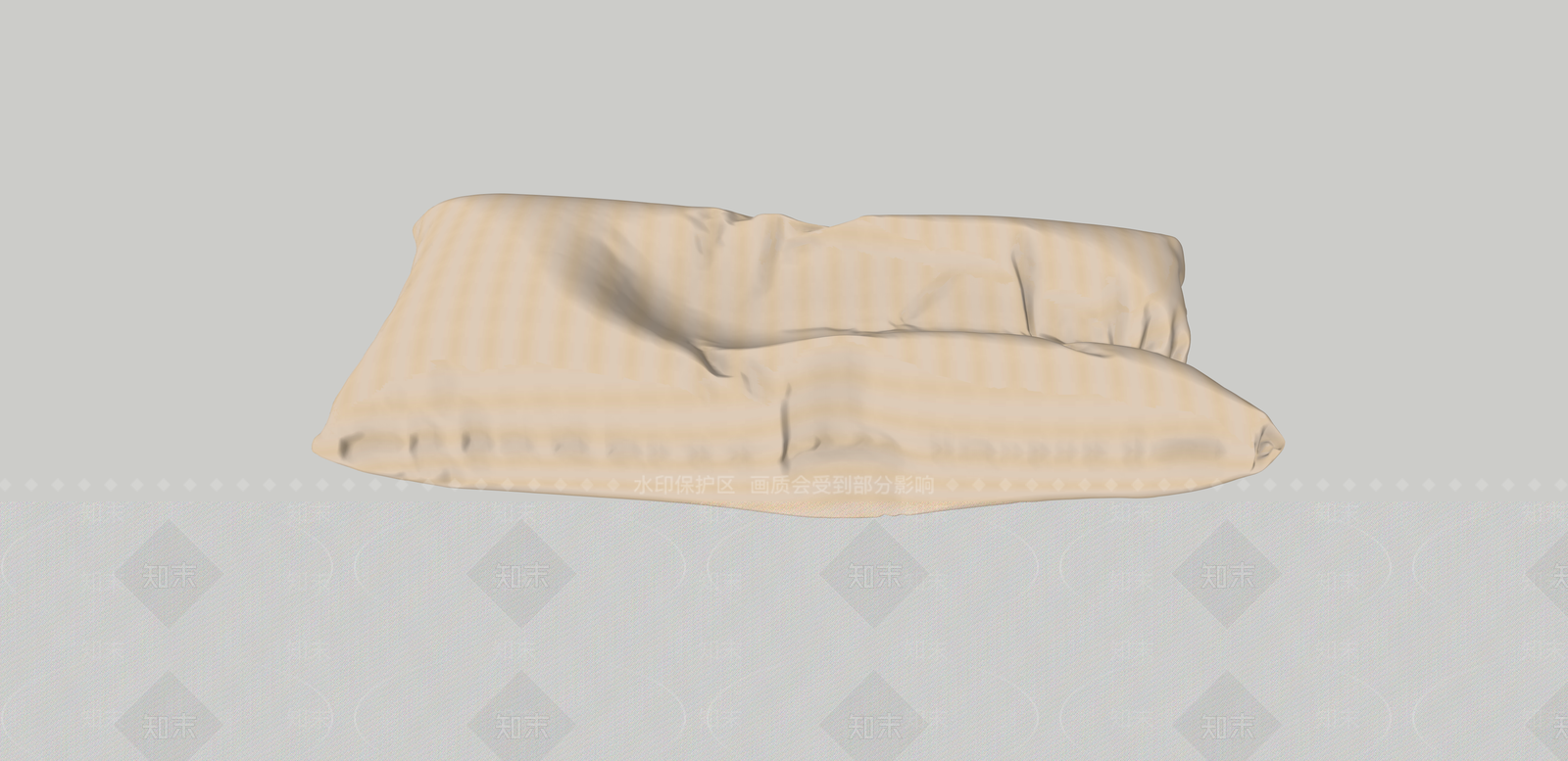 现代床品SU模型下载【ID:1200236742】