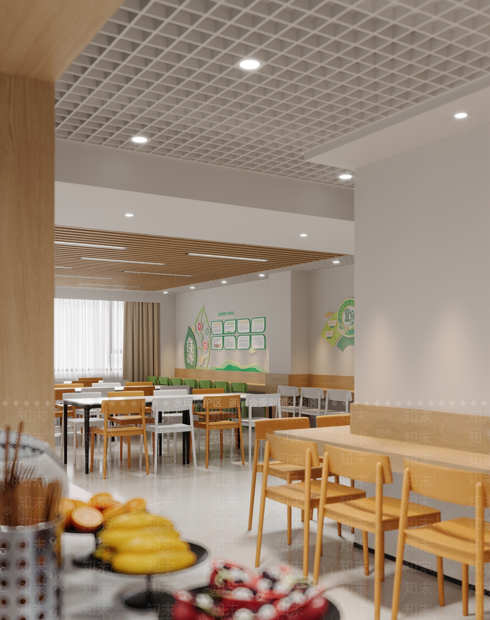 现代中餐厅3D模型下载【ID:1200240840】