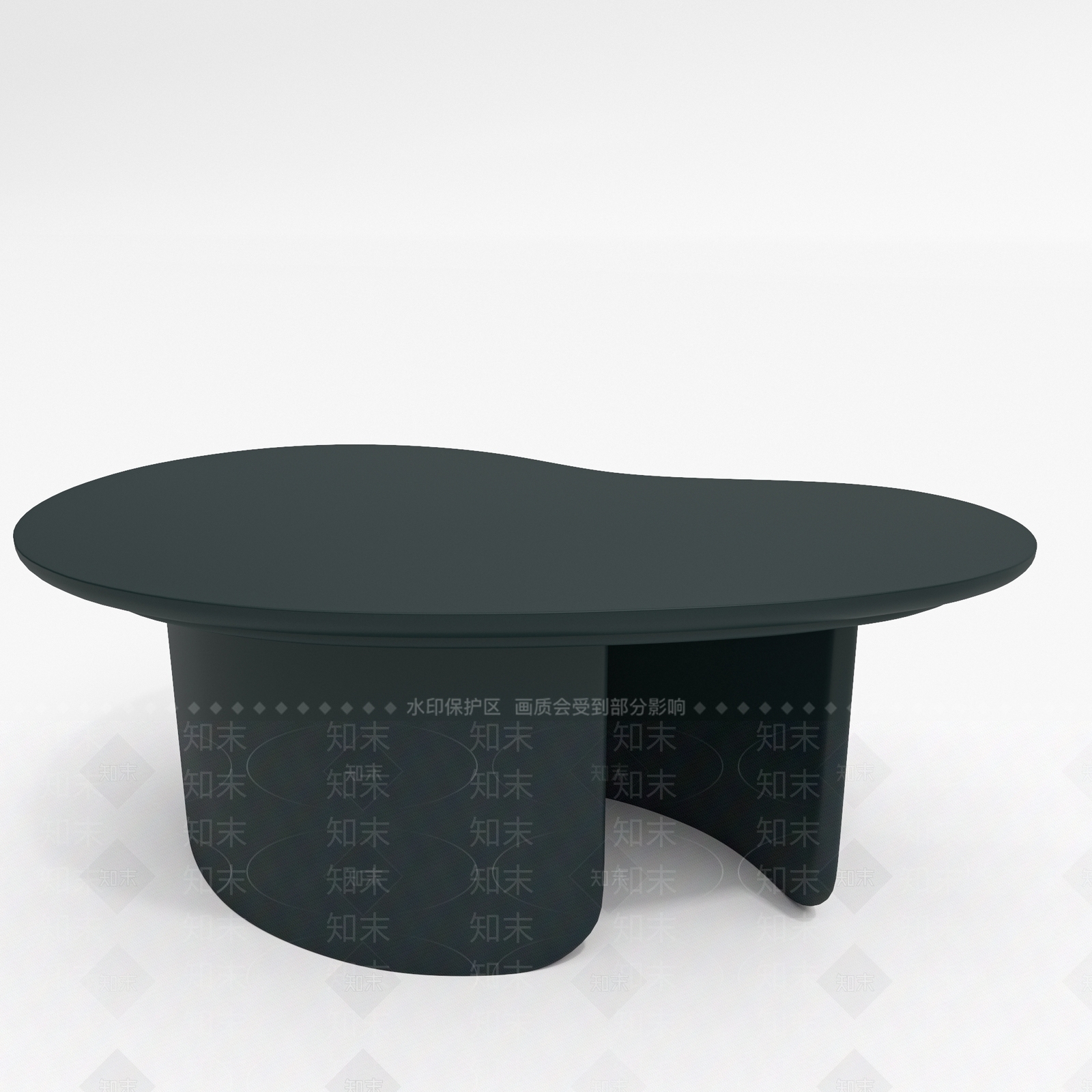 现代极简茶几3D模型下载【ID:1200360511】