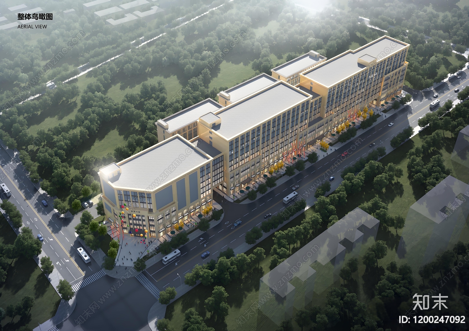 现代其他商业建筑cad施工图下载【ID:1200247092】