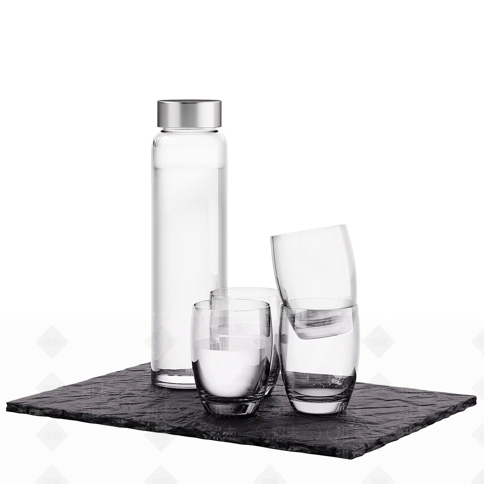 餐具SU模型下载【ID:1200246811】