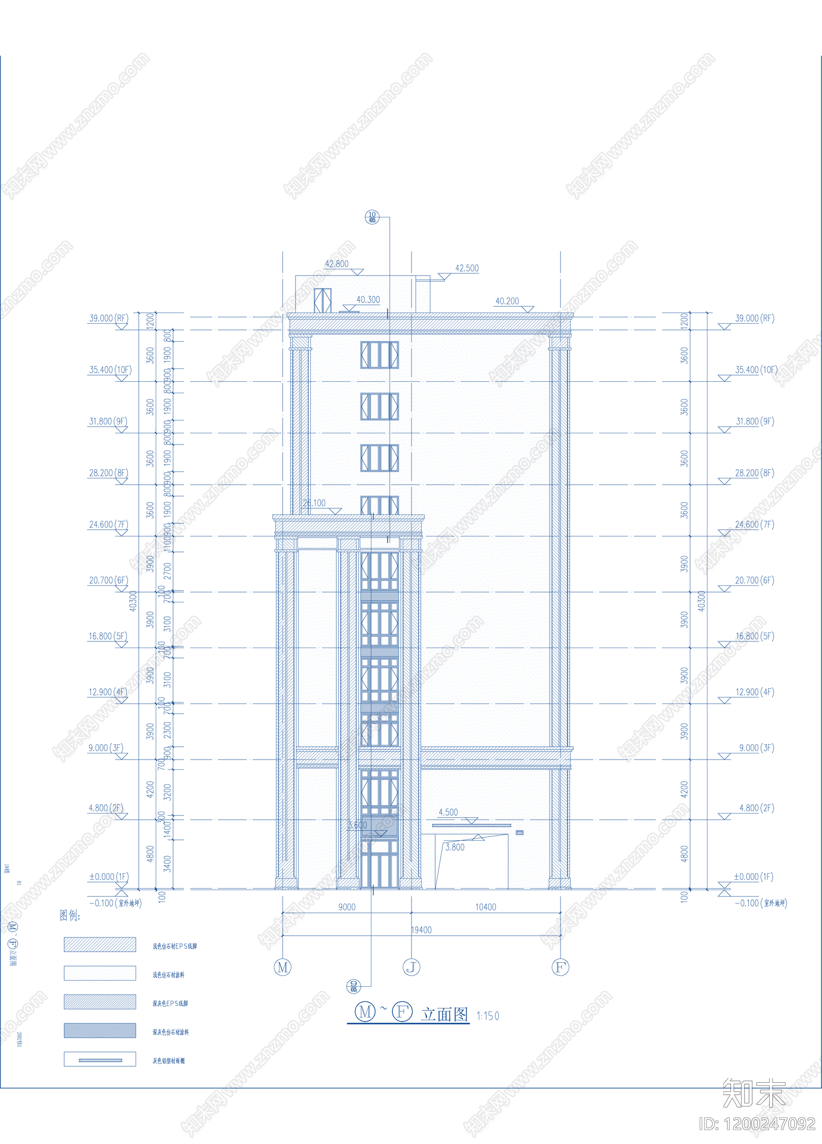 现代其他商业建筑cad施工图下载【ID:1200247092】