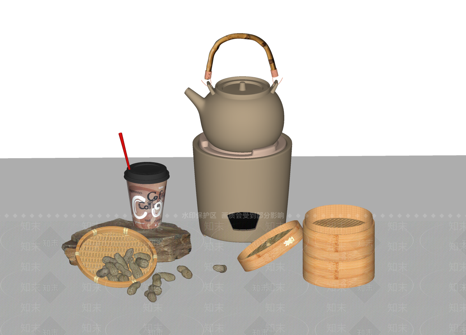 厨具SU模型下载【ID:1200260890】