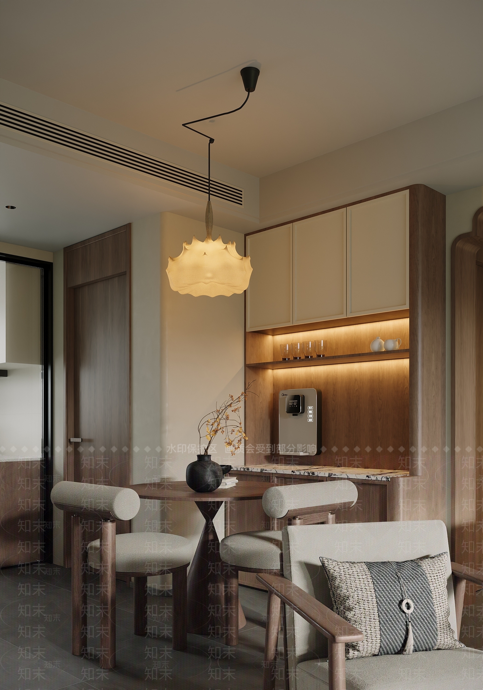 组合式餐边柜餐边柜3D模型下载【ID:1227236682】