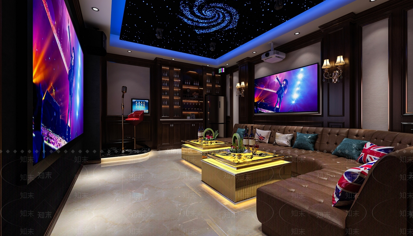 美式KTV3D模型下载【ID:1200262388】