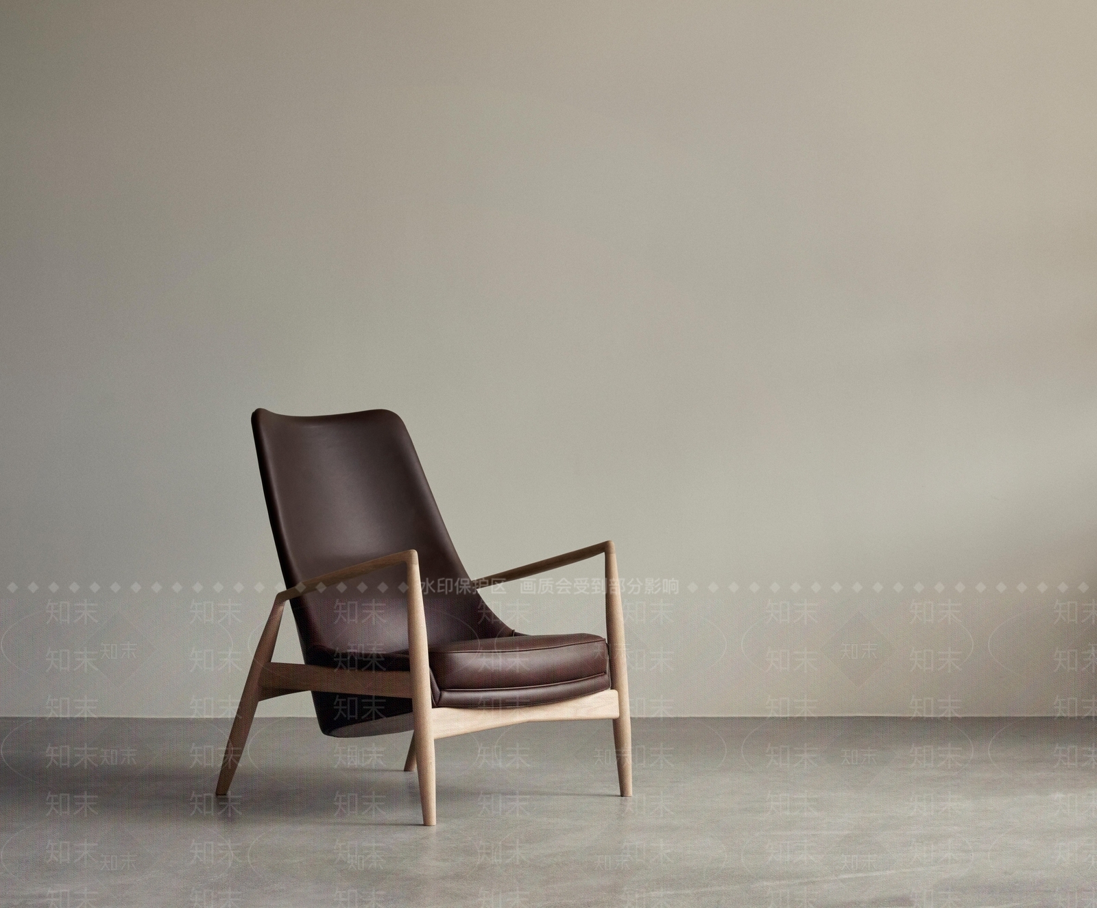 现代中古单人沙发SU模型下载【ID:1200263455】