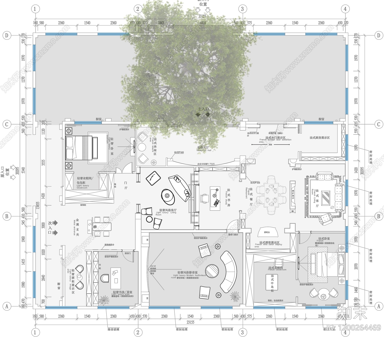 工装平面图施工图下载【ID:1200264469】