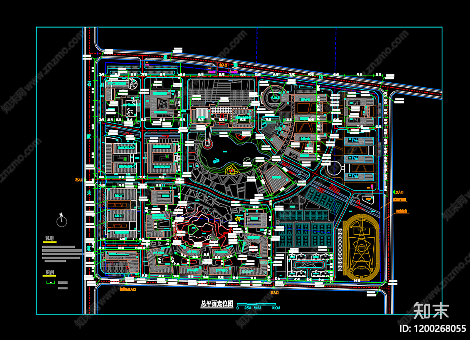 城市规划施工图下载【ID:1200268055】
