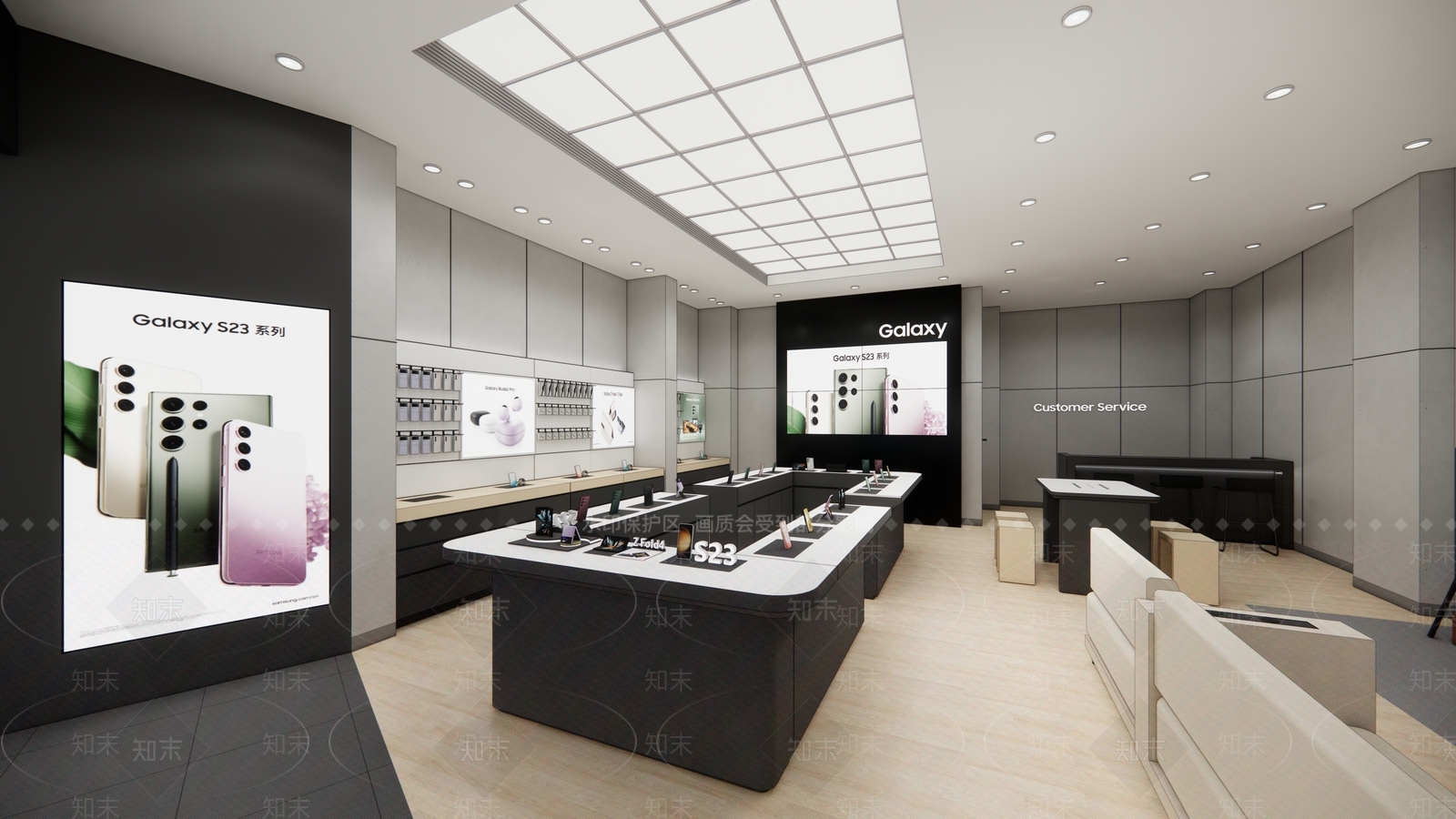 现代数码店SU模型下载【ID:1200273546】