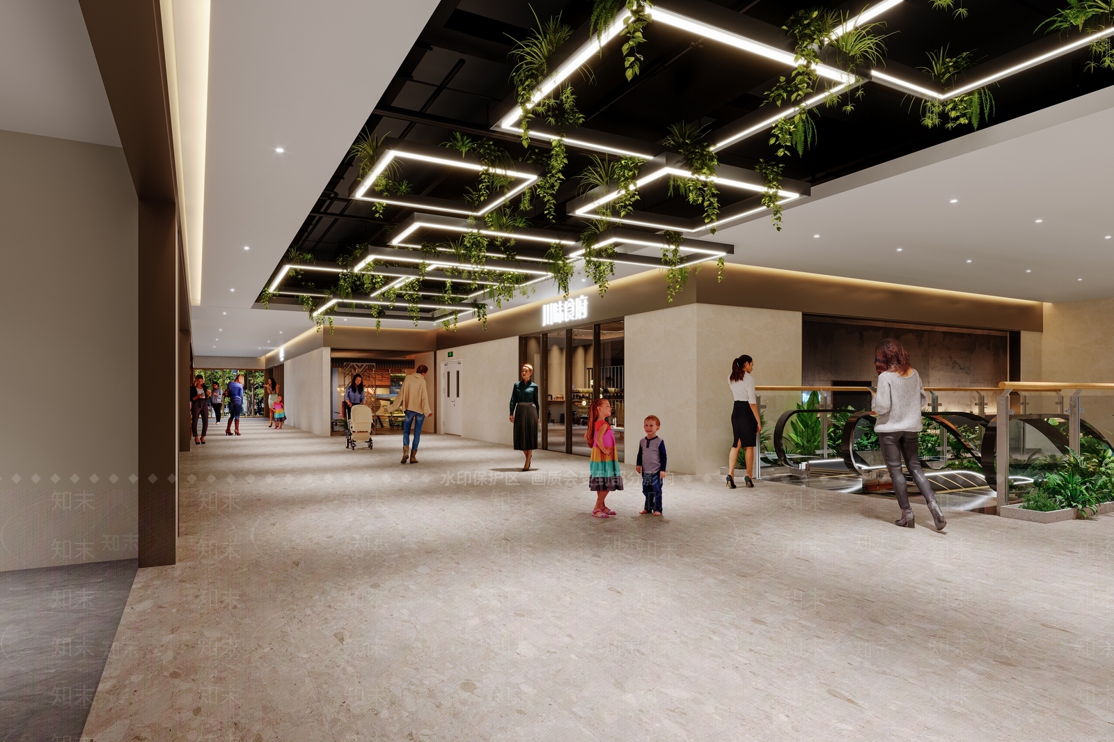 现代商场3D模型下载【ID:1200273964】