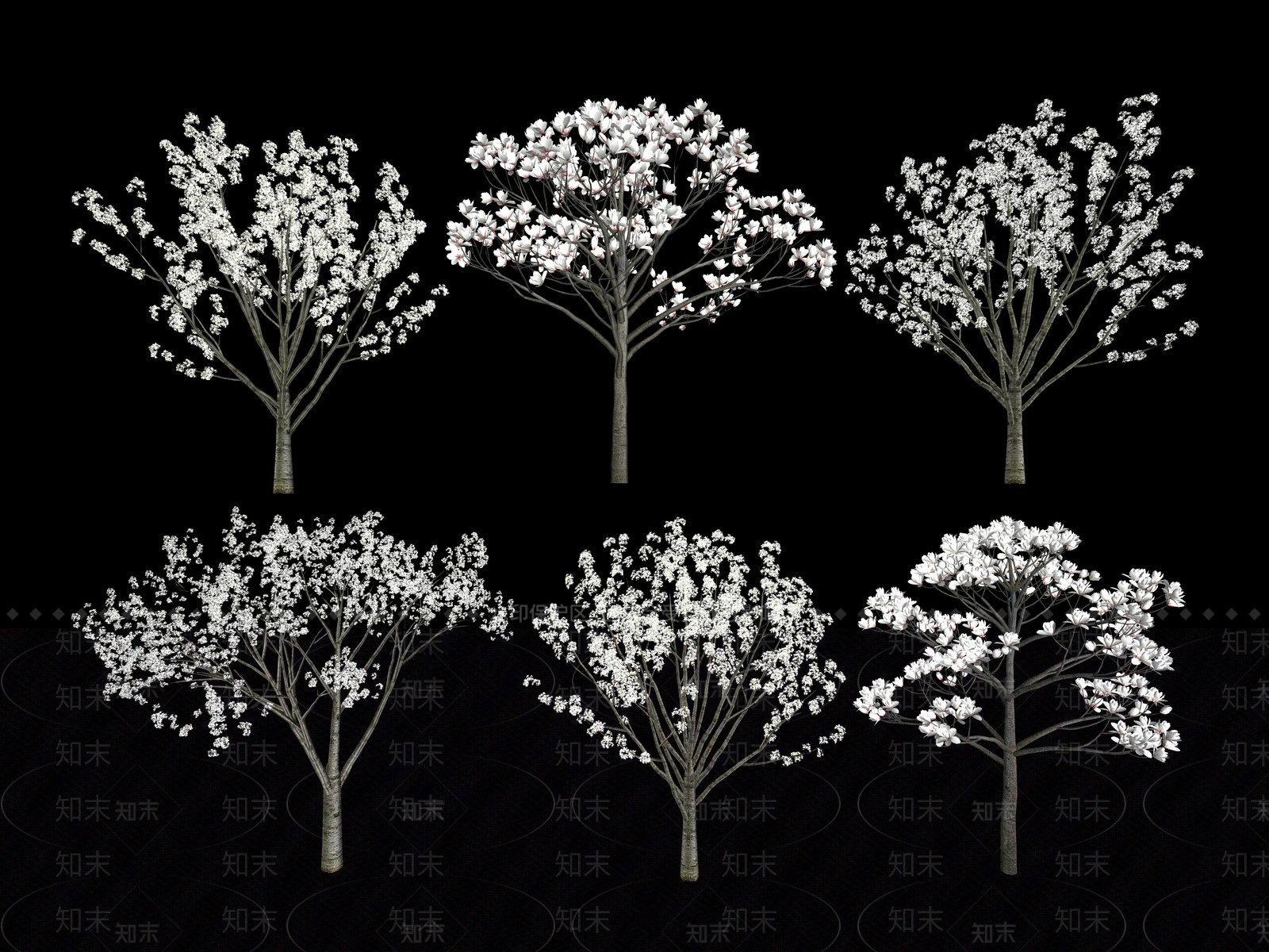 乔木SU模型下载【ID:1200274346】