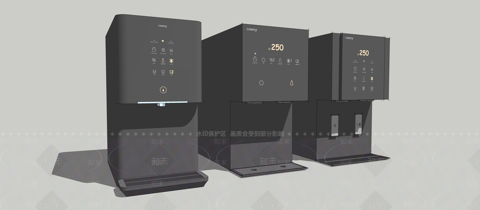 咖啡机SU模型下载【ID:1200277062】
