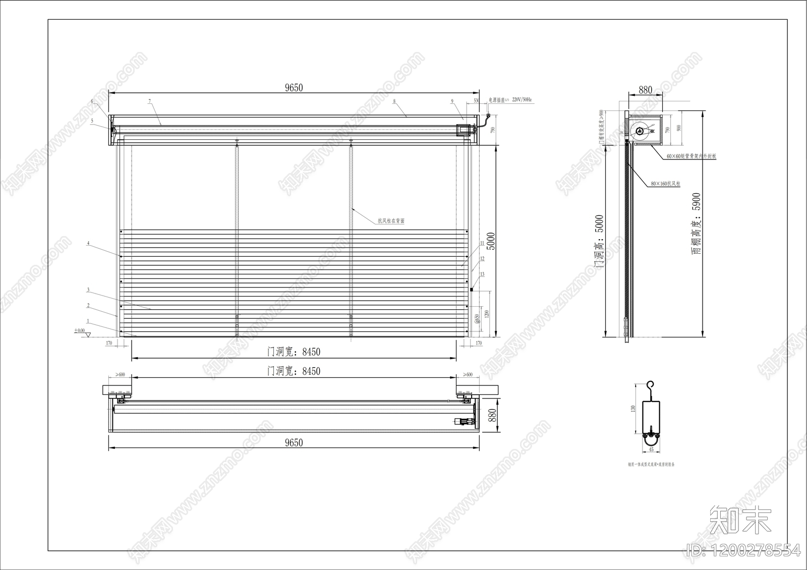 钢结构施工图下载【ID:1200278554】