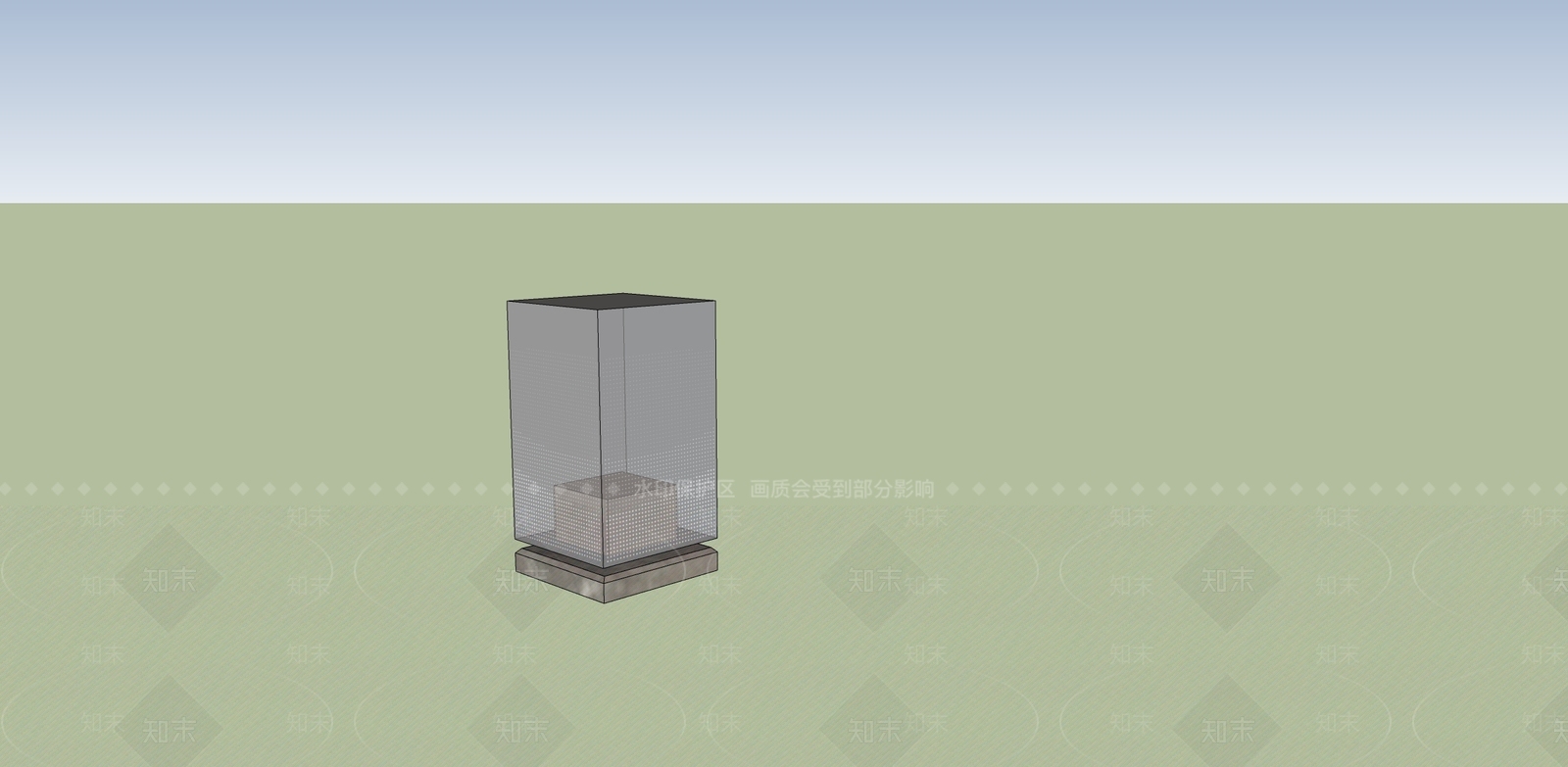 草坪灯SU模型精品下载_SketchUp模型_知末网