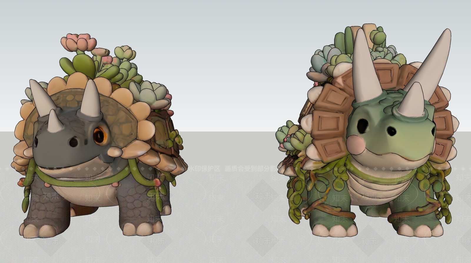 虚拟人物SU模型下载【ID:1200291902】