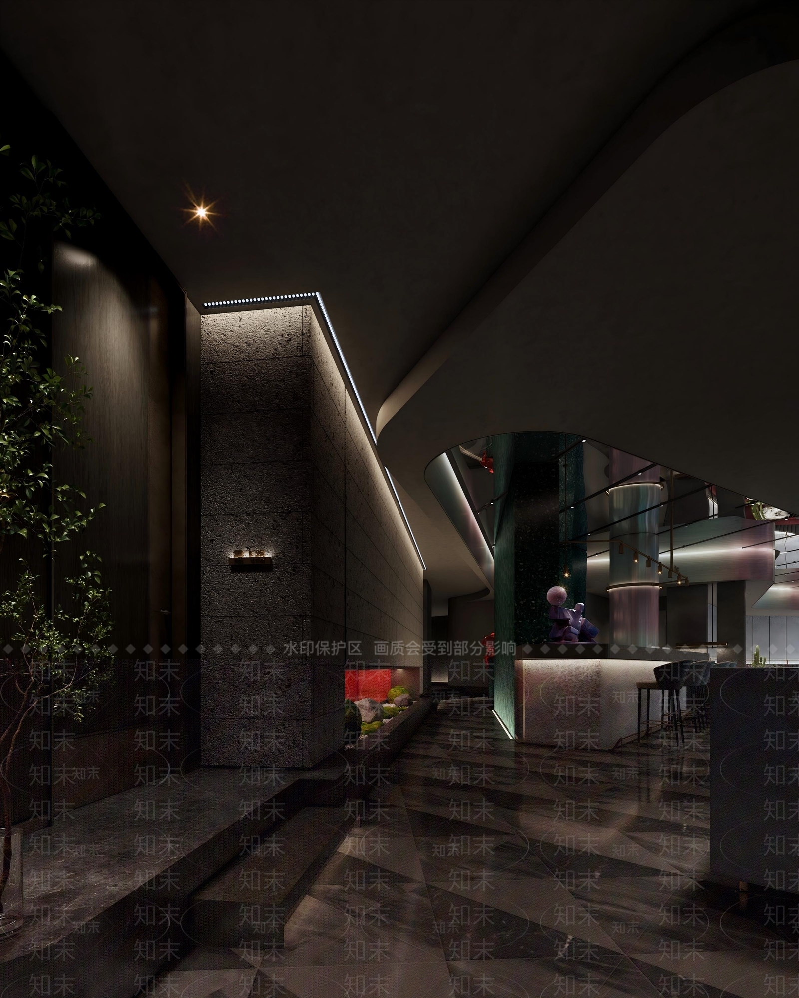 中餐厅SU模型下载【ID:1200299557】