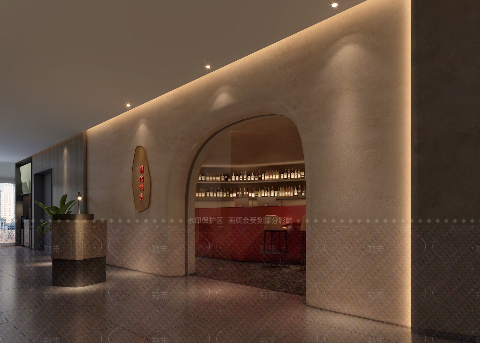 侘寂中餐厅SU模型下载【ID:1216075447】