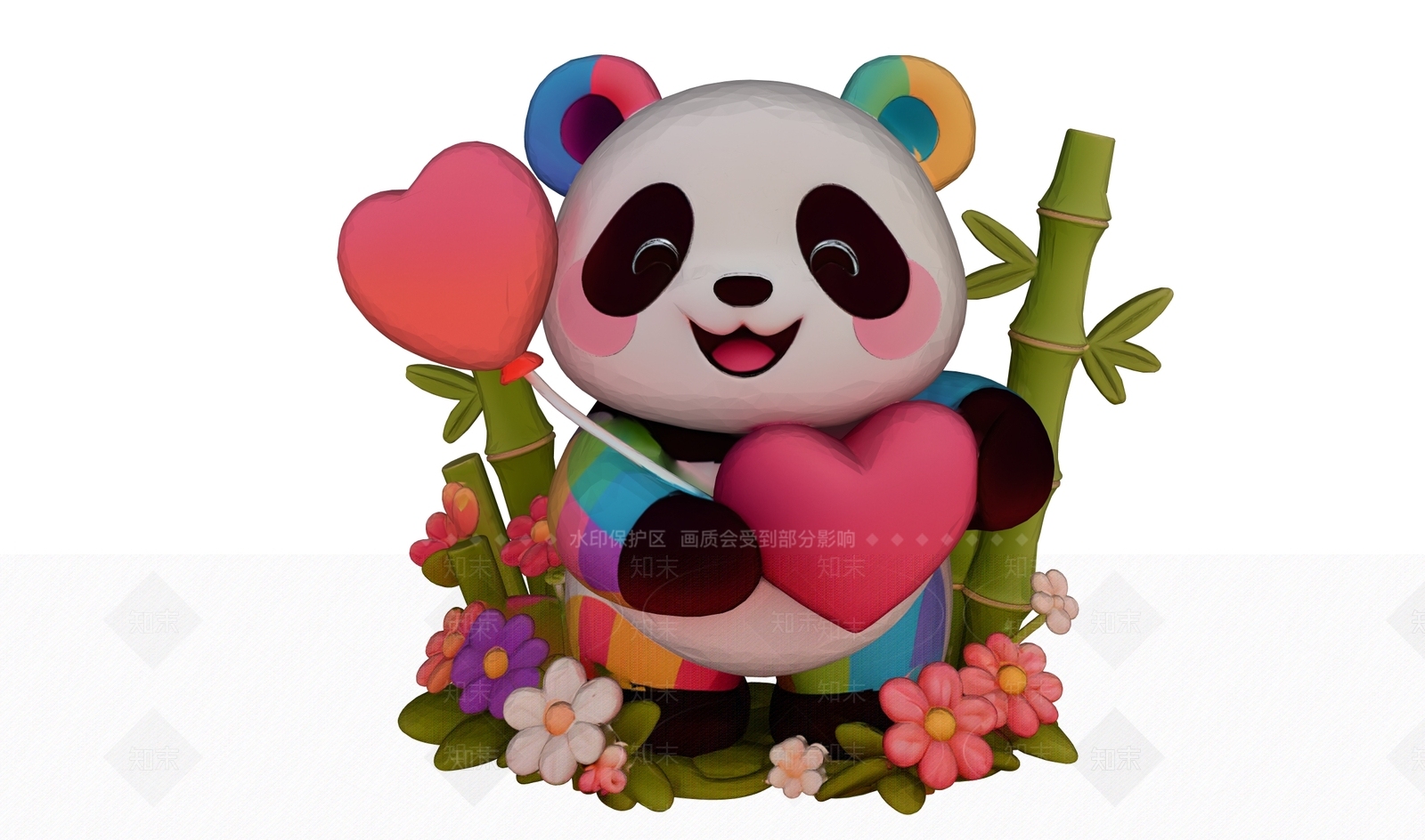 现代雕塑SU模型下载【ID:1200302610】