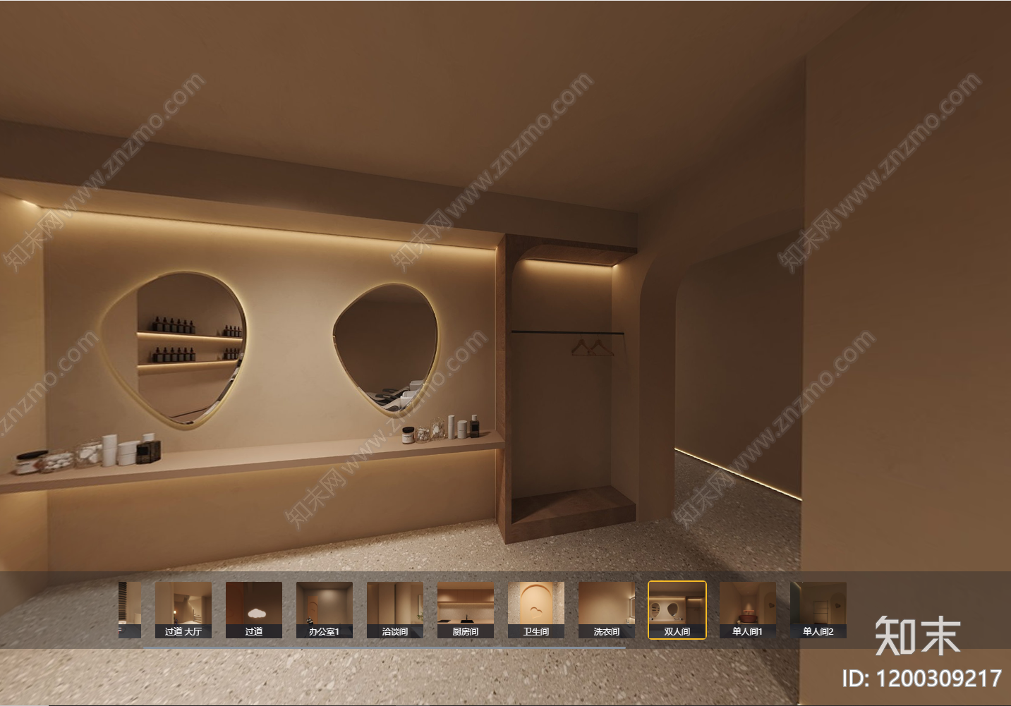 现代会所cad施工图下载【ID:1200309217】