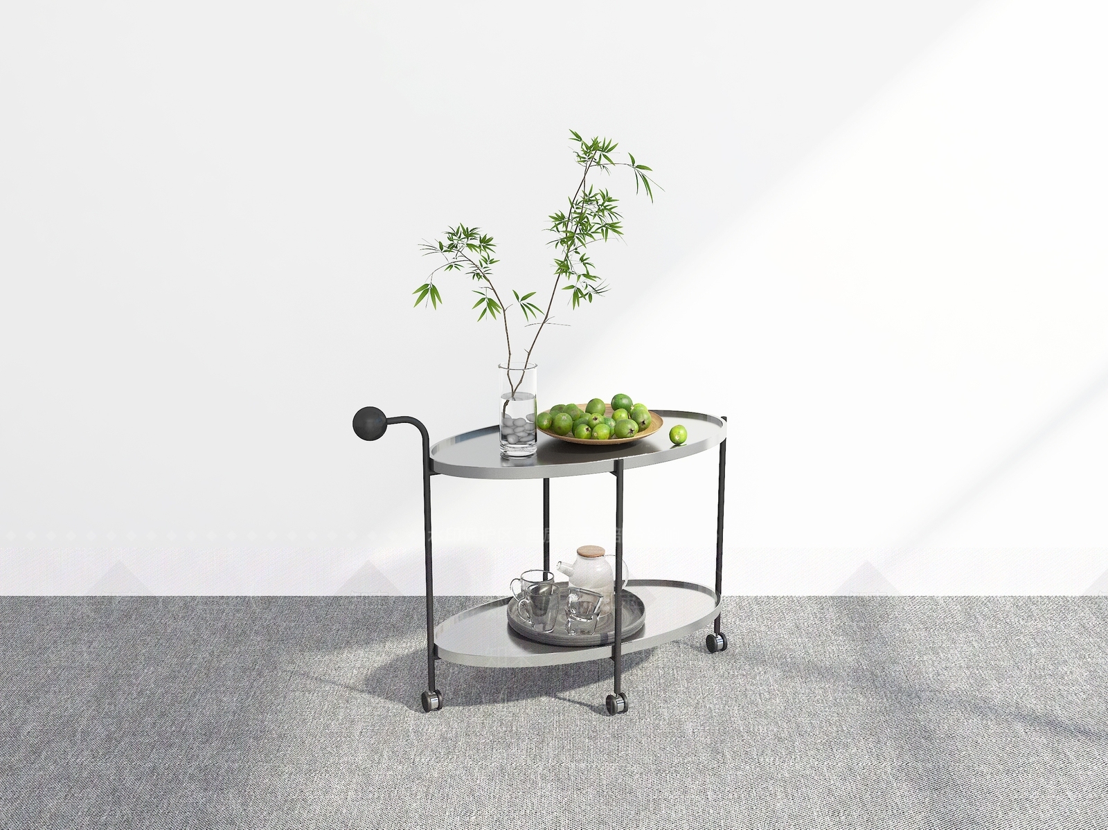 现代置物架3D模型下载【ID:1200309821】