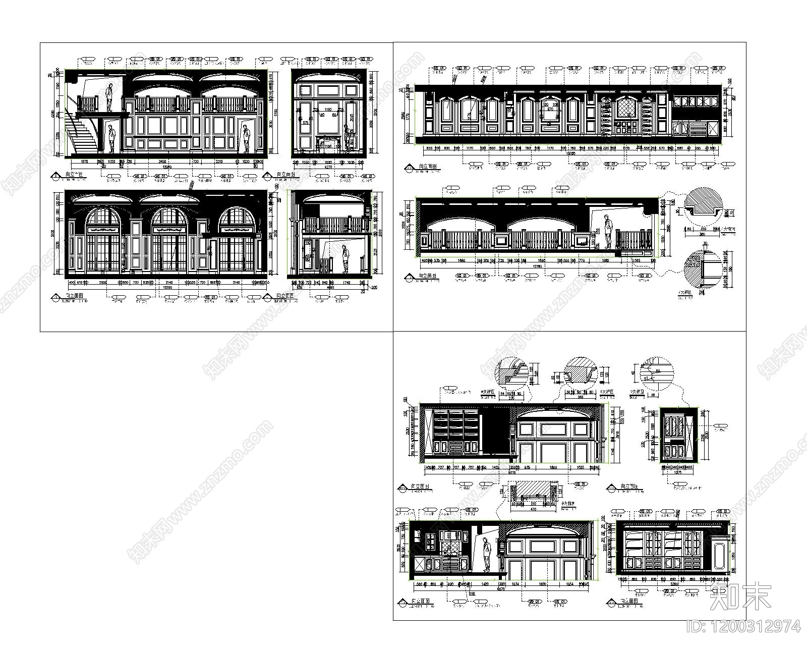 工装综合图库cad施工图下载【ID:1200312974】