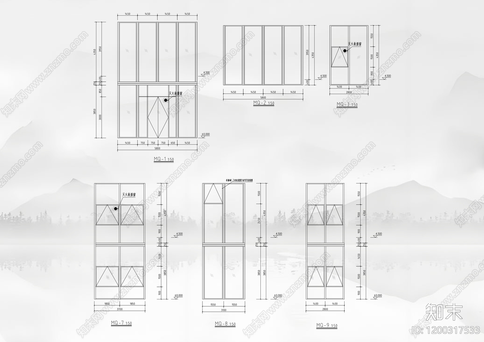 现代其他商业建筑cad施工图下载【ID:1200317533】