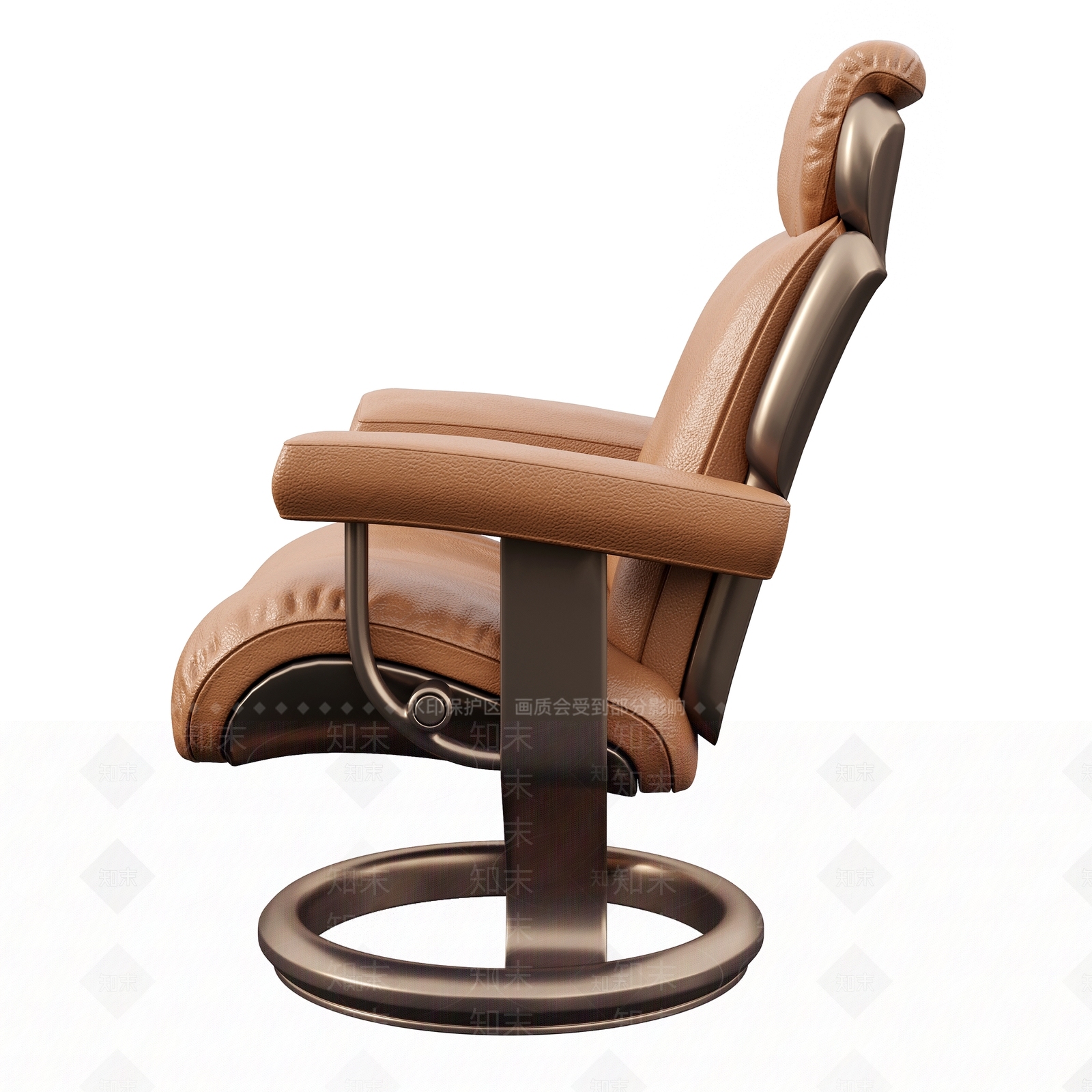 现代躺椅3D模型下载【ID:1200317537】