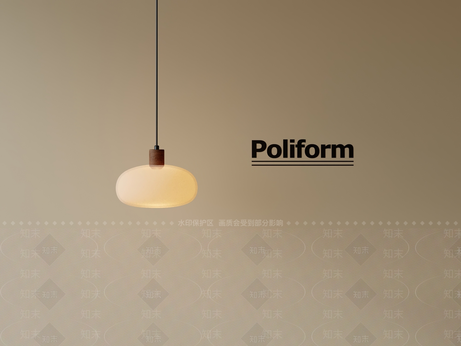 现代中古小吊灯3D模型下载【ID:1200324226】