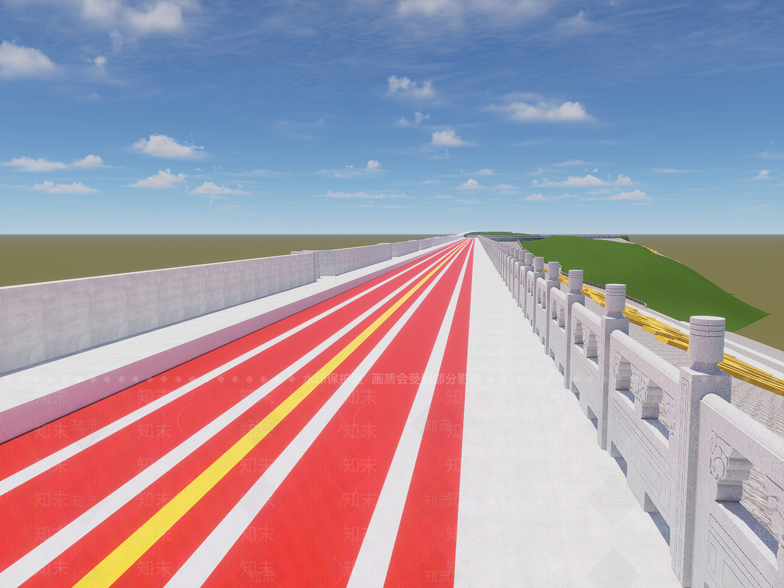 现代道路SU模型下载【ID:1200364643】