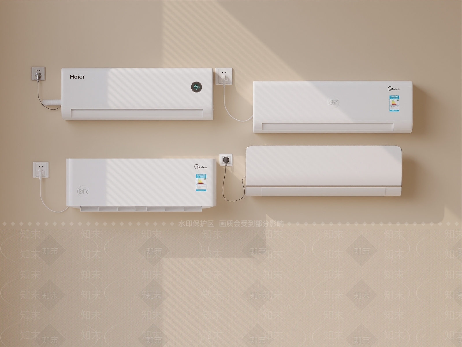 空调3D模型下载【ID:1200339366】