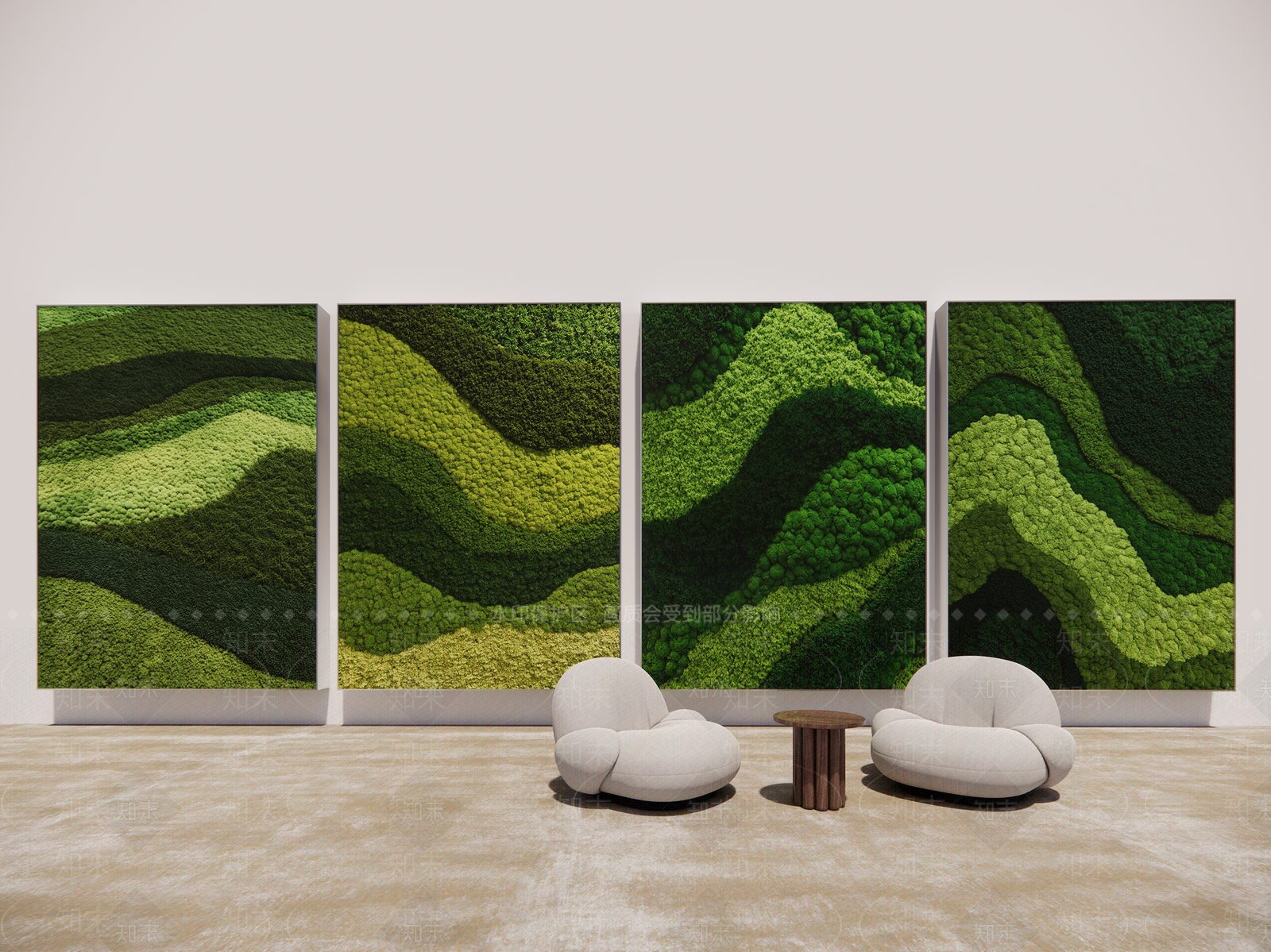 现代简约垂直绿化SU模型下载【ID:1200341908】