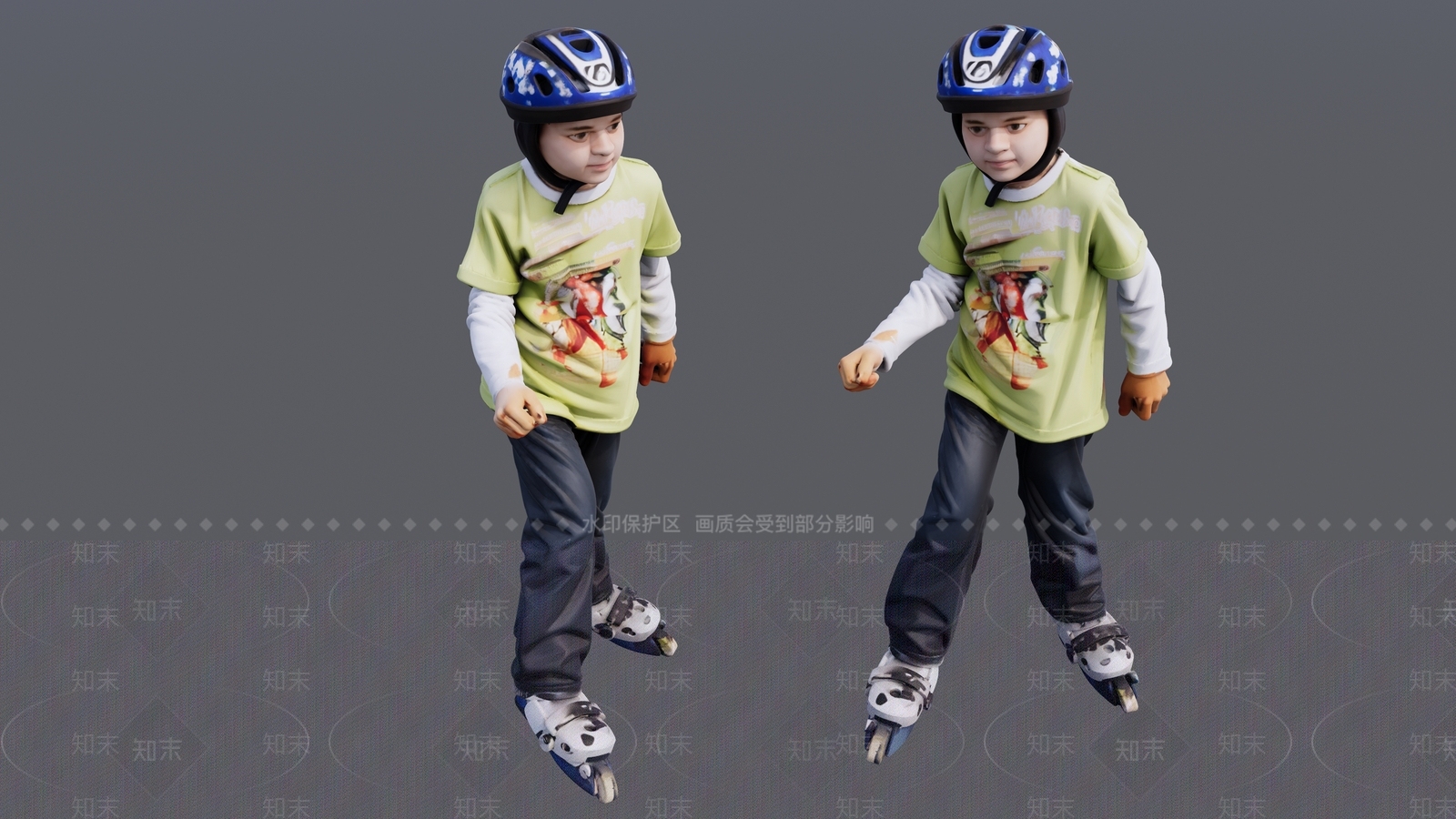 儿童SU模型下载【ID:1200342518】