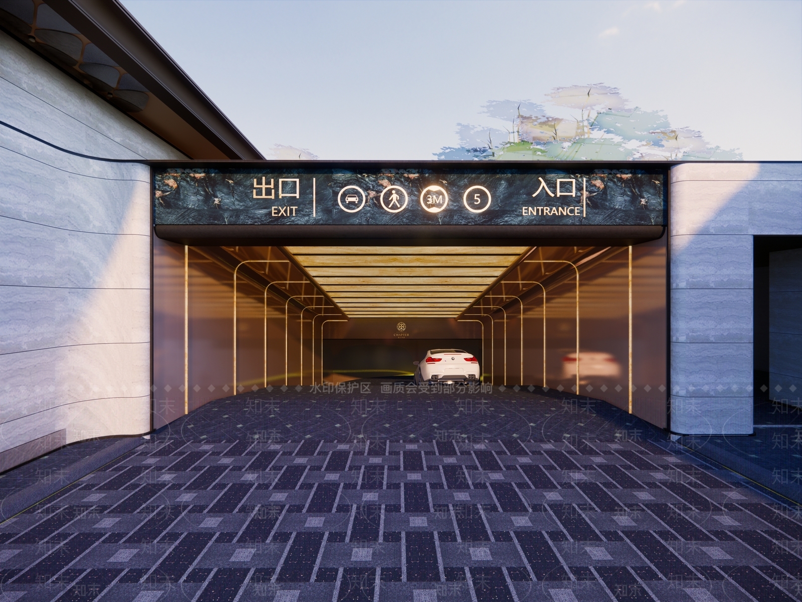 现代其他景观小建筑SU模型下载【ID:1200345879】
