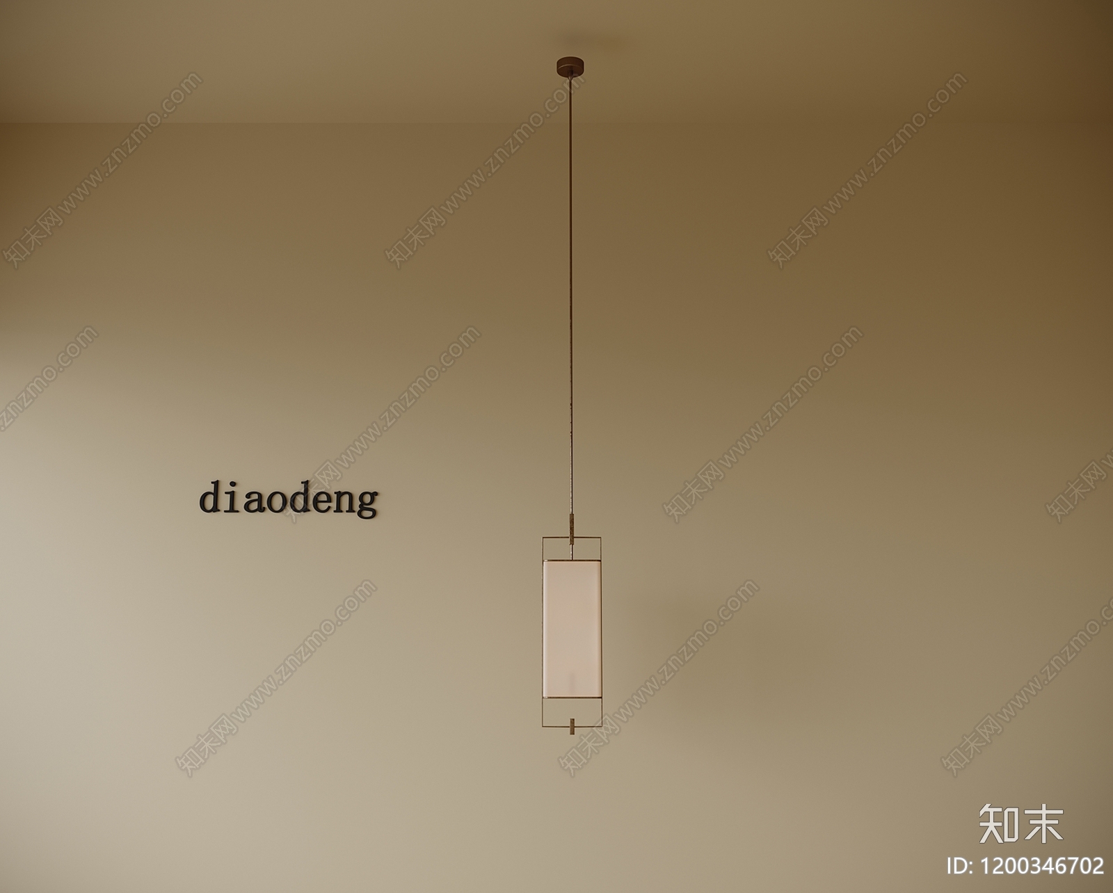 新中式中式吊灯SU模型下载【ID:1200346702】